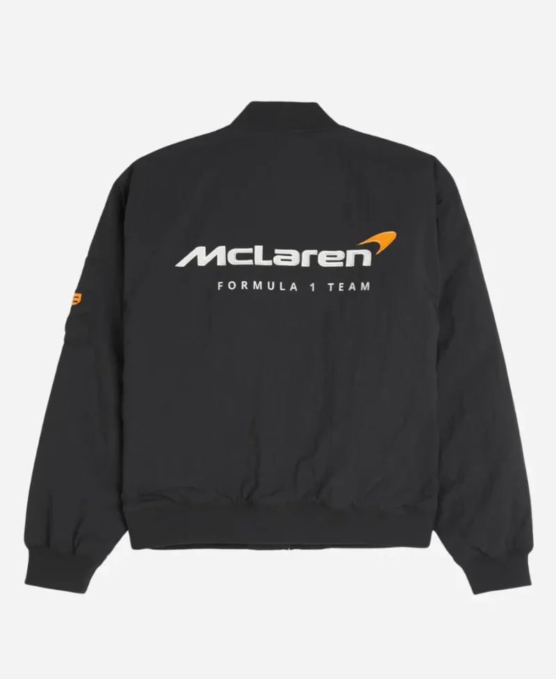Hollister McLaren Black Jacket  Sleek & Sporty Look